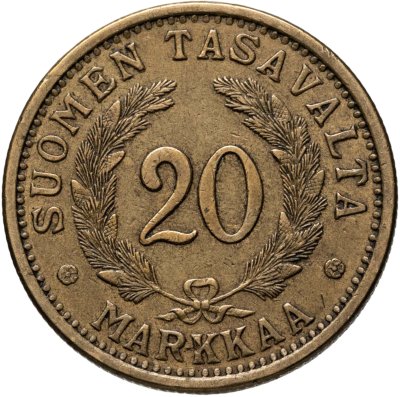 купить Финляндия 20 марок (markkaa) 1938