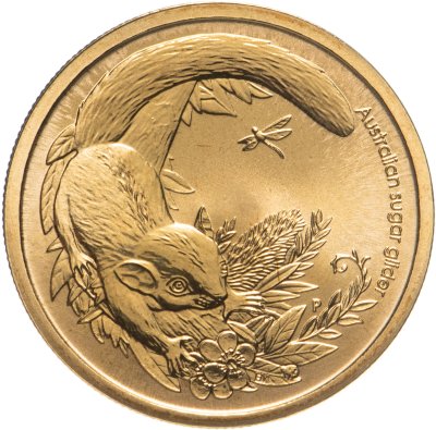 купить Австралия 1 доллар (dollar) 2011 Детёныши диких животных - Сахарная летяга