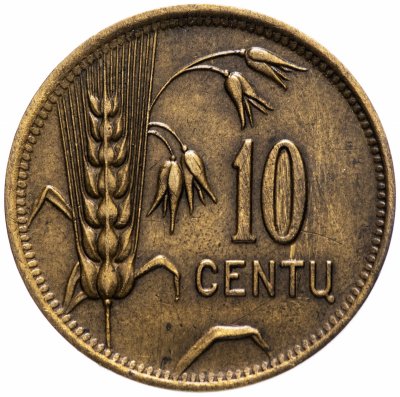 купить Литва 10 центов 1925