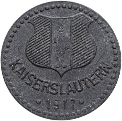 купить Германия "Кайзерслаутерн" 5 пфеннигов 1917 нотгельд
