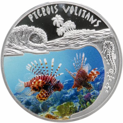 купить Руанда 500 франков 2010 "Морская фауна - Полосатая крылатка"