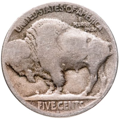 купить США 5 центов 1920-1938 гг. Индеец, бизон (Buffalo nickel)