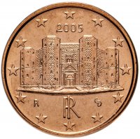 Купить Италия 1 цент (cent) 2005