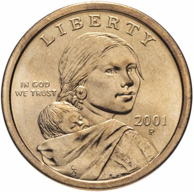 купить США 1 доллар (dollar) 2001 P