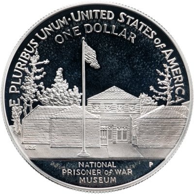 купить США 1 доллар 1994 "Национальный музей военнопленных"