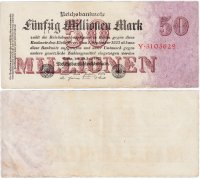 купить Германия 50000000 марок 1923 (Pick 98a(1))