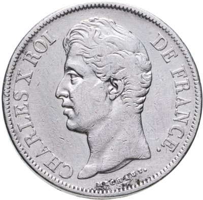 купить Франция 5 франков 1829 A
