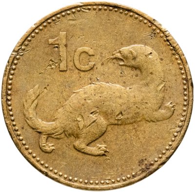 купить Мальта 1 цент (cent) 1995