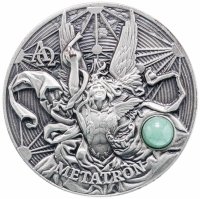 Купить Остров Ниуэ 10 долларов 2016 "Хор ангелов - Метатрон", в футляре с сертификатом