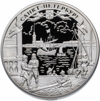 Купить 100 рублей 2003 ММД Proof Санкт-Петербург
