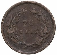 купить Португалия 20 рейс (reis) 1892