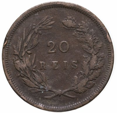 купить Португалия 20 рейс (reis) 1892