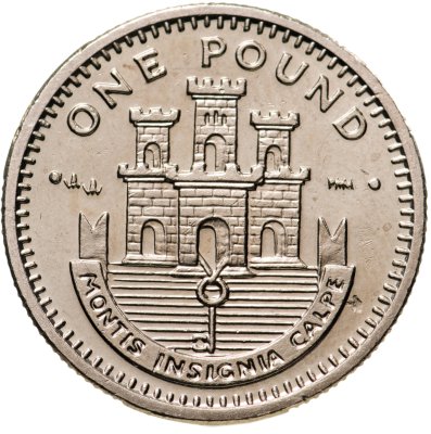 купить Гибралтар 1 фунт (pound) 2000
