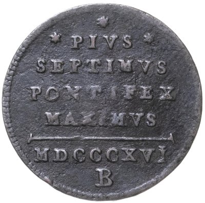 купить Папская область 1 кваттрино 1816