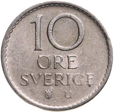 купить Швеция 10 эре (ore) 1971