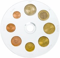 купить Нидерланды 2002 набор из 8 монет евро в официальном буклете
