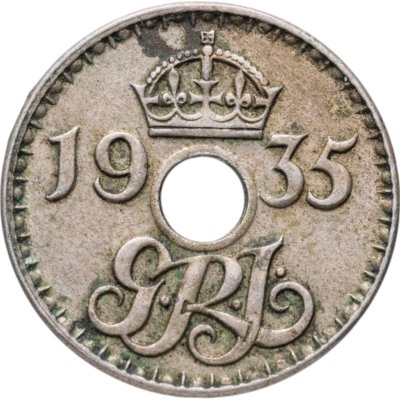 купить Новая Гвинея 3 пенса (pence) 1935