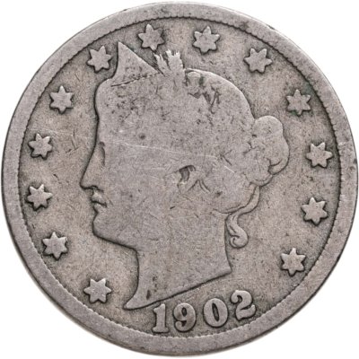 купить США 5 центов (cents) 1902 Liberty Nickel