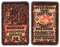 купить Германия (Дортмунд) 25 пфеннигов 1920