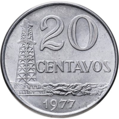 купить Бразилия 20 сентаво (centavos) 1977