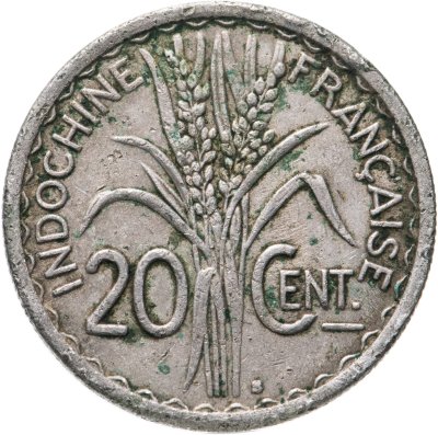 купить Французский Индокитай 20 сантимов (centimes) 1941