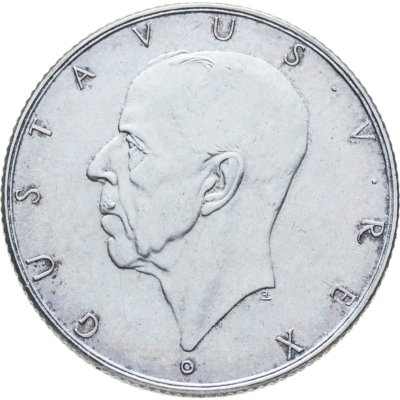 купить Швеция 2 кроны 1938 "300 лет поселению Делавэр"