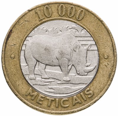 купить Мозамбик 10000 метикалов (meticais) 2003