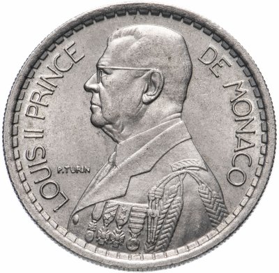 купить Монако 10 франков 1946
