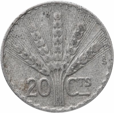 купить Уругвай 20 сентесимо (centesimos) 1942