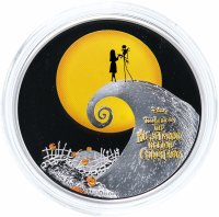 Купить Ниуэ 2 доллара 2017 "Кошмар перед Рождеством" в подарочном футляре с сертификатом