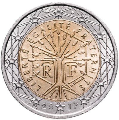 купить Франция 2 евро (euro) 2017