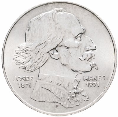 купить Чехословакия 100 крон (korun) 1971 "100 лет со дня смерти Йозефа Манеса"