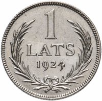 Купить Латвия 1 лат 1924