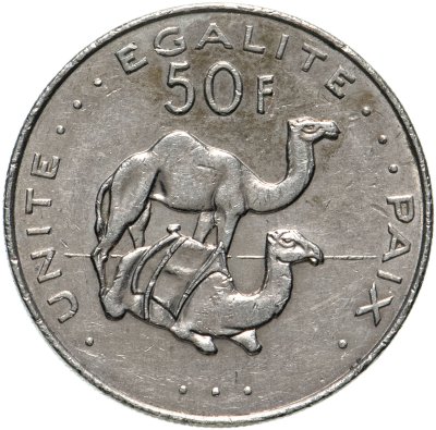 купить Джибути 50 франков (francs) 2007