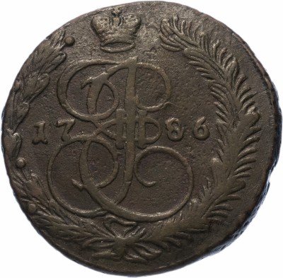 купить 5 копеек 1786 ЕМ
