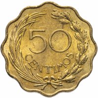 купить Парагвай 50 сентимо (centimos) 1953
