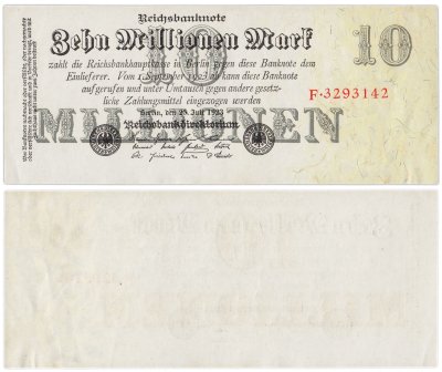 купить Германия, Веймарская республика 10 000 000 марок 1923