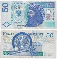 купить Польша 50 злотых 1994 (Pick 175)