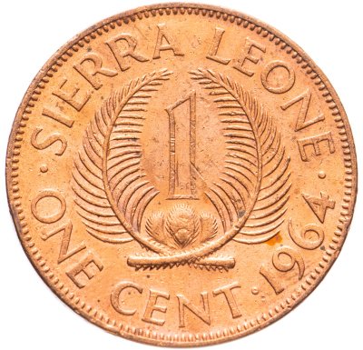 купить Сьерра-Леоне 1 цент (cent) 1964