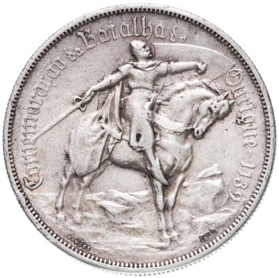 купить Португалия 10 эскудо 1928 "Битва при Оурике"