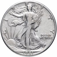 Купить США 50 центов (1/2 доллара, half dollar) 1941