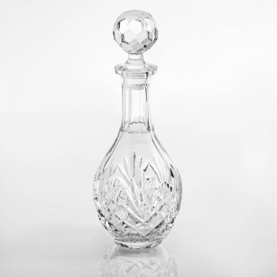 купить Штоф с геометрическим декором, хрусталь, алмазная грань, СССР, 1960-1980 гг.