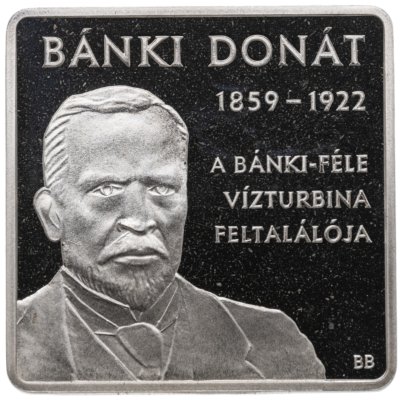 купить Венгрия 1000 форинтов (forint) 2009 150 лет со дня рождения Доната Банки
