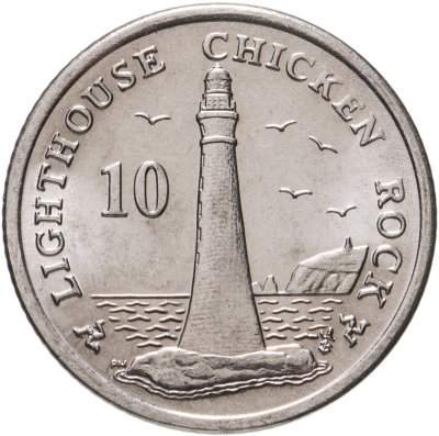 купить Остров Мэн 10 пенсов (pence) 2013-2016, случайная дата