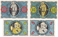 купить Германия (Саксония: Торгау) набор из 8 нотгельдов 1921