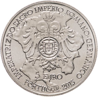купить Португалия 5 евро (euro) 2015 "Королевы Европы - Изабелла Португальская"