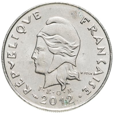 купить Французская Полинезия 10 франков (francs) 2012