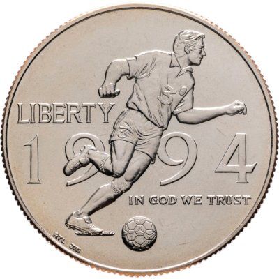 купить США 50 центов (1/2 доллара, half dollar) 1994 D World Cup (чемпионат мира по футболу 1994 в США)