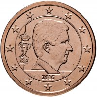 купить Бельгия 5 центов (cents) 2015