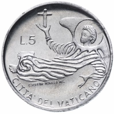 купить Ватикан 5 лир (lire) 1969